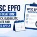 UPSC EPFO Notification