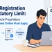 GST Registration Mandatory Limit