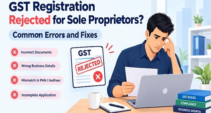 GST Registration Rejected
